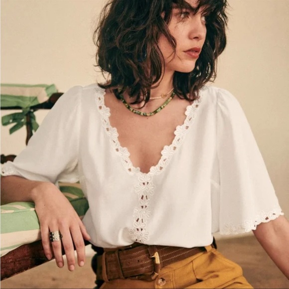 Sezane Tops - Sezane Ilonie Blouse